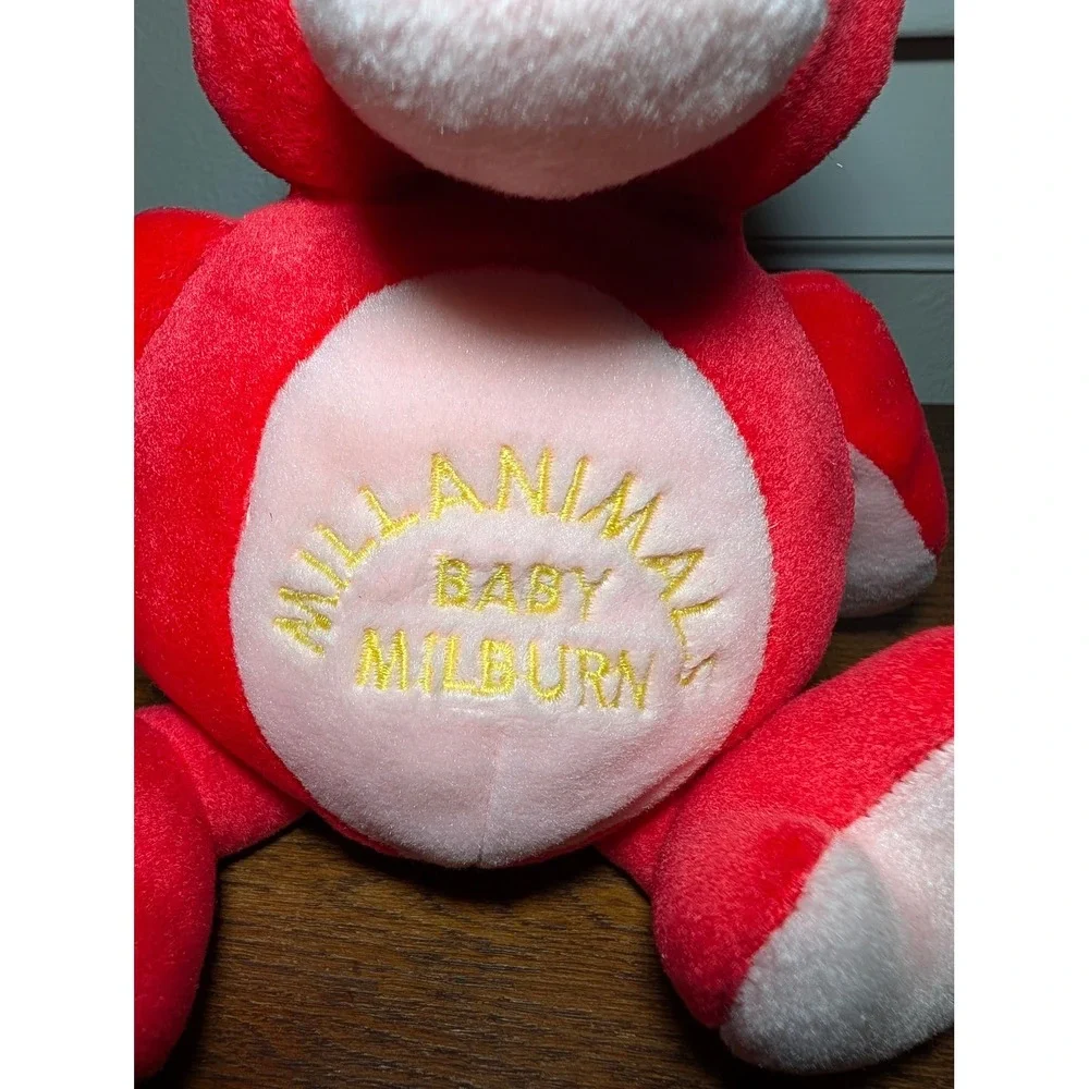 Commonwealth Millanimals Baby Milburn Plush Red 9